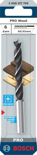 PRO Puidupuur 6,0x90 mm, 1 tk