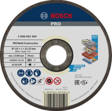 Lõikeketas Rapido Multi Constr 115, 1,0 mm
