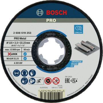 X-LOCK Expert for Metal 115 × 2,5 × 22,23 mm
