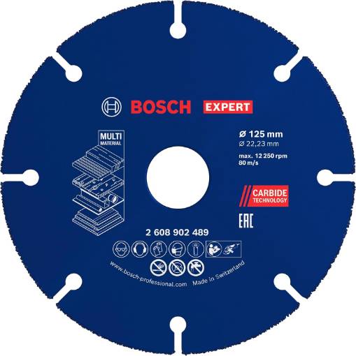 Lõikeketas 125 x 1 x 22,23 mm