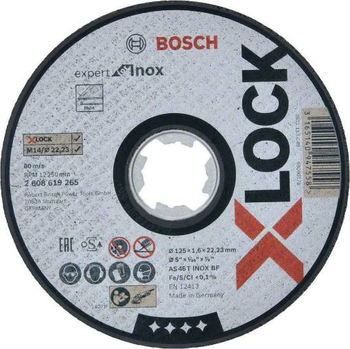 X-LOCK Expert for Inox 125 × 1,6 × 22,23 mm