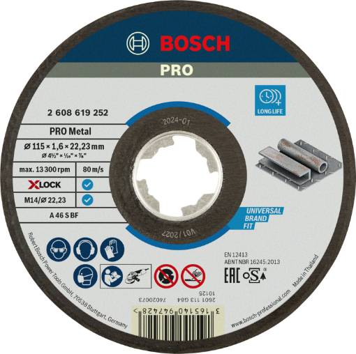X-LOCK Expert for Metal 115 × 1,6 × 22,23 mm