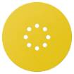 Velcro sanding discs  225 mm, K120, 5 pcs - 8 holes