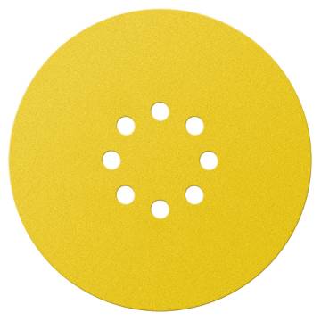 Velcro sanding discs  225 mm, K120, 5 pcs - 8 holes
