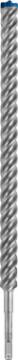 SDS-plus-7X puur 24x400x450mm, 1 tk.