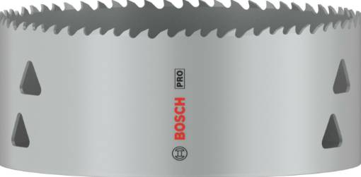 PRO Multi Material hole saw with thread 121 mm
