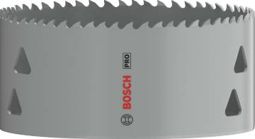 PRO Multi Material hole saw with thread 108 mm