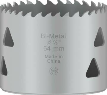 PRO Multi Material hole saw with thread 64 mm