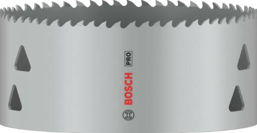 PRO Multi Material hole saw with thread 114 mm