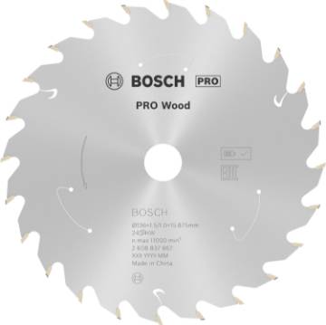 Standard for Wood 136x15.875x1.5/1.0x24T