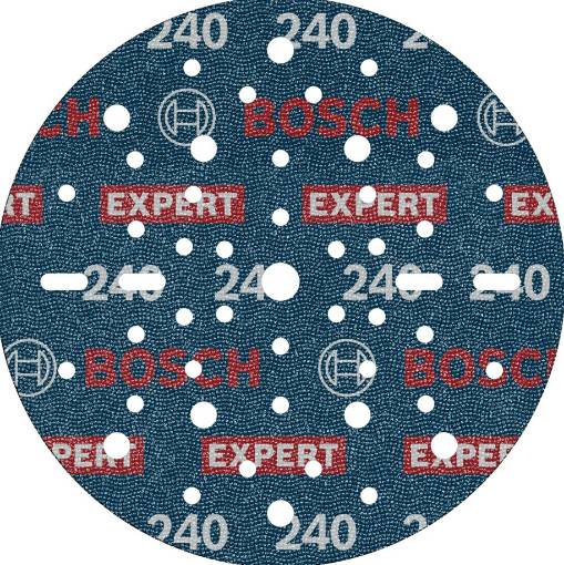 EXPERT sanding disc O780 with film backing, 150 mm, grit 240 (6 pcs)