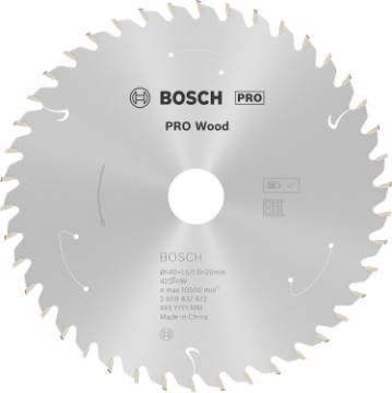Standard for Wood 140x20x1.5/1.0x42T