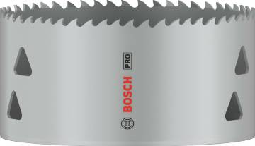 PRO Multi Material hole saw with thread 102 mm