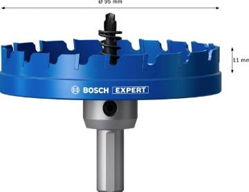 Expert hole saw Precision for Sheet Metal carbide 95 mm