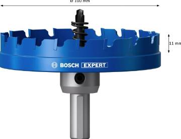 EXPERT Sheet Metal hole saw 100 mm