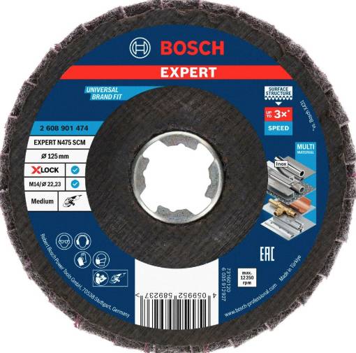 Expert X-LOCK SCM flap disc medium 125 mm