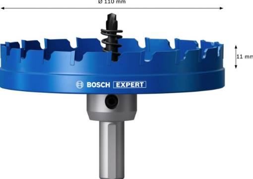 EXPERT Sheet Metal hole saw 110 mm