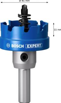 Expert hole saw Precision for Sheet Metal carbide 41 mm