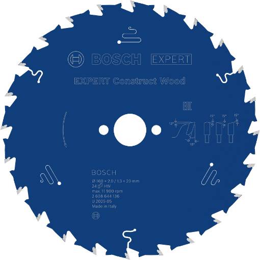 Expert Construct Wood 160 x 20 x 2mm, 24T