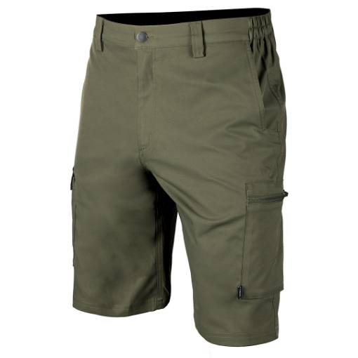 Mix&Match 2way stretch short shorts, green, size XS