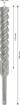 SDS-plus-5X puur 19x150x200, mm 1 tk.