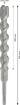 SDS-plus-5X puur 25x200x250, mm 1 tk.