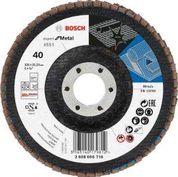 Lamellketas D 125 mm, K 40,1 tk.