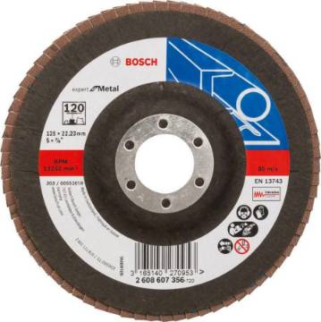 Lamellketas metall D=125 mm, K 120, 1 tk.