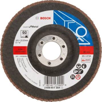 Lamellketas metall D=125 mm, K 60,1 tk.