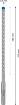 SDS-plus-7X puur 7x150x215mm, 1 tk.