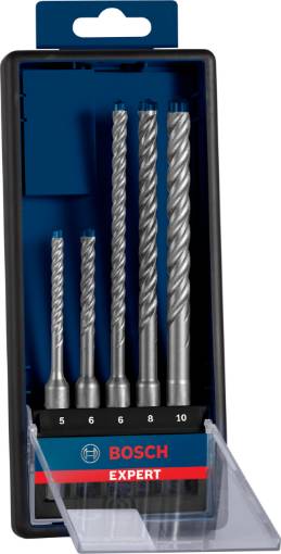 SDS-plus-7X puuride komp 5/6x50/110,6/8/10x100/165