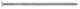 Construction screw countersunk head 7,4x280 TX40 Zn, Blue-Power system screw