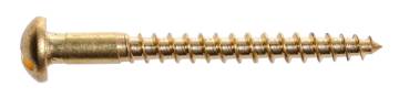 Puidukruvi ümarpea 3,5x25 Messing