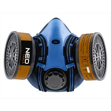 Silicone half mask + 2x A1 R absorber