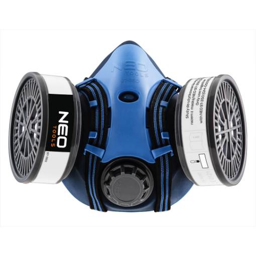 Silicone half mask + 2x P3 filter