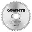 Circular saw blade, solid carbide, 185 x 30 mm, 60 teeth