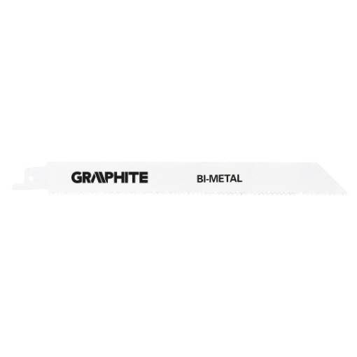 Sabre saw blade BIM 225 x 20 x 0.9, 18 TPI, 2 pcs set
