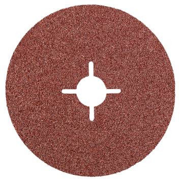 Fibra sanding disc 125 mm, K60, 3 pcs