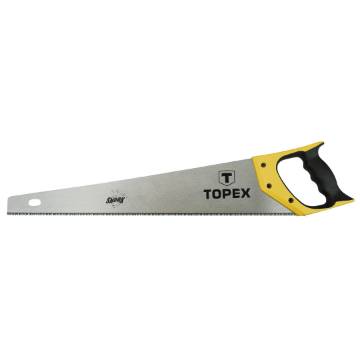 Handsaw 500 mm, "Shark", 11 TPI, 3 sides sharpened hardened teeth, bimaterial handle