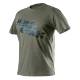Working T-shirt olive CAMO, size S