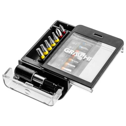 Screwdriver bit set, 15 pcs