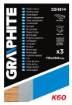 Sanding paper 115 x 160 mm, K60, 3 pcs