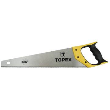 Handsaw 400 mm, "Shark", 11 TPI, 3 sides sharpened hardened teeth, bimaterial handle