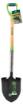 Sharp spade, wooden handle, T-Rex