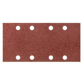 Sanding paper, velcro 93 x 185 mm, K60, 5 pcs, with holes