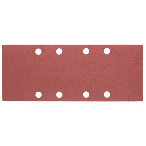 Sanding paper 93 x 230 mm, K100, 5 pcs, with holes