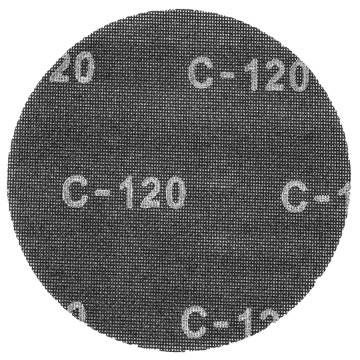 Abrasive mesh, velcro 225 mm, K120, 10 pcs for sander 59G260, 59G264, 59G265