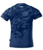T-shirt with CAMO Navy print, size L