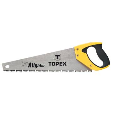 Handsaw 400 mm, "Aligator", 7 TPI, 3 sides sharpened teeth, hardened teeth