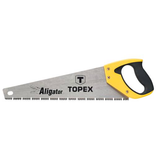 Handsaw 400 mm, "Aligator", 7 TPI, 3 sides sharpened teeth, hardened teeth